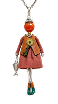 Margot doll pendant