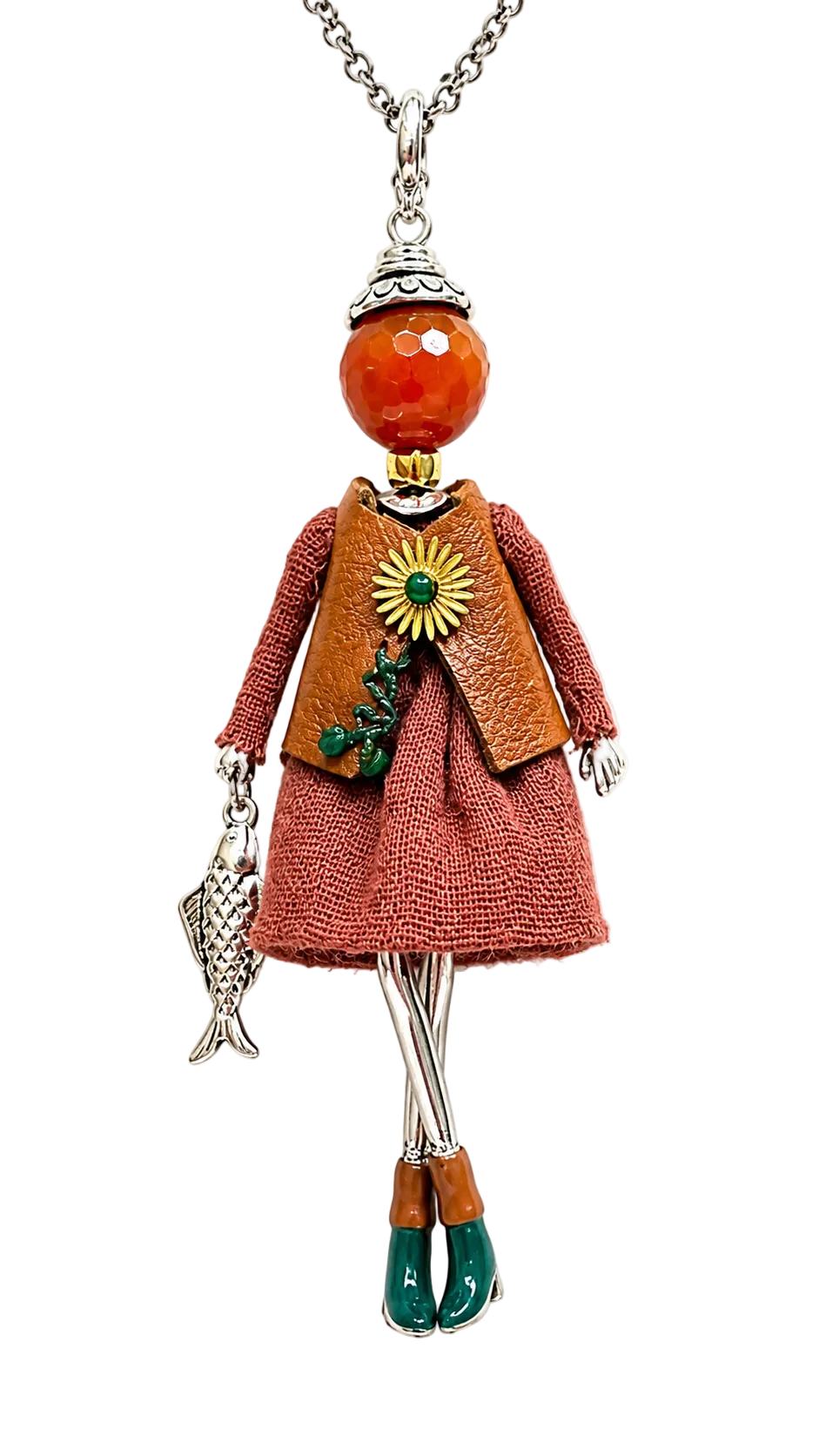 Margot doll pendant