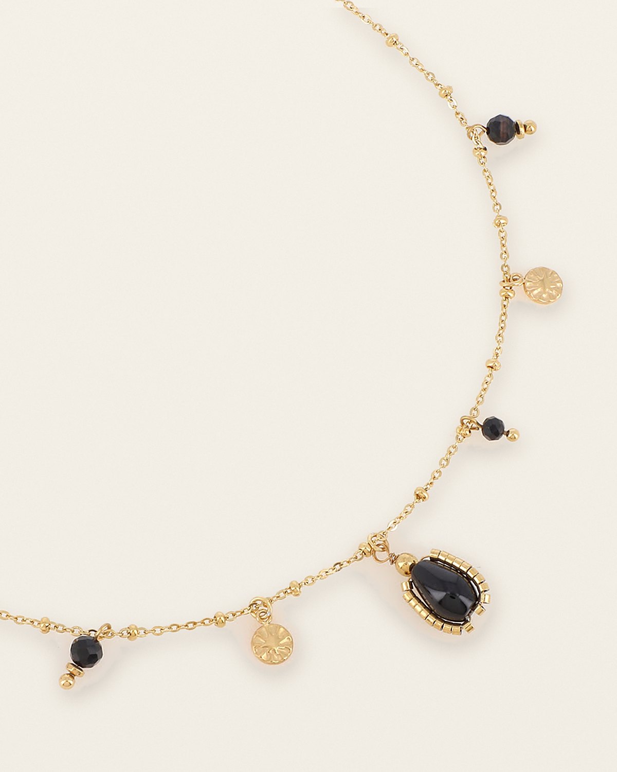 Léonie Necklace – Black