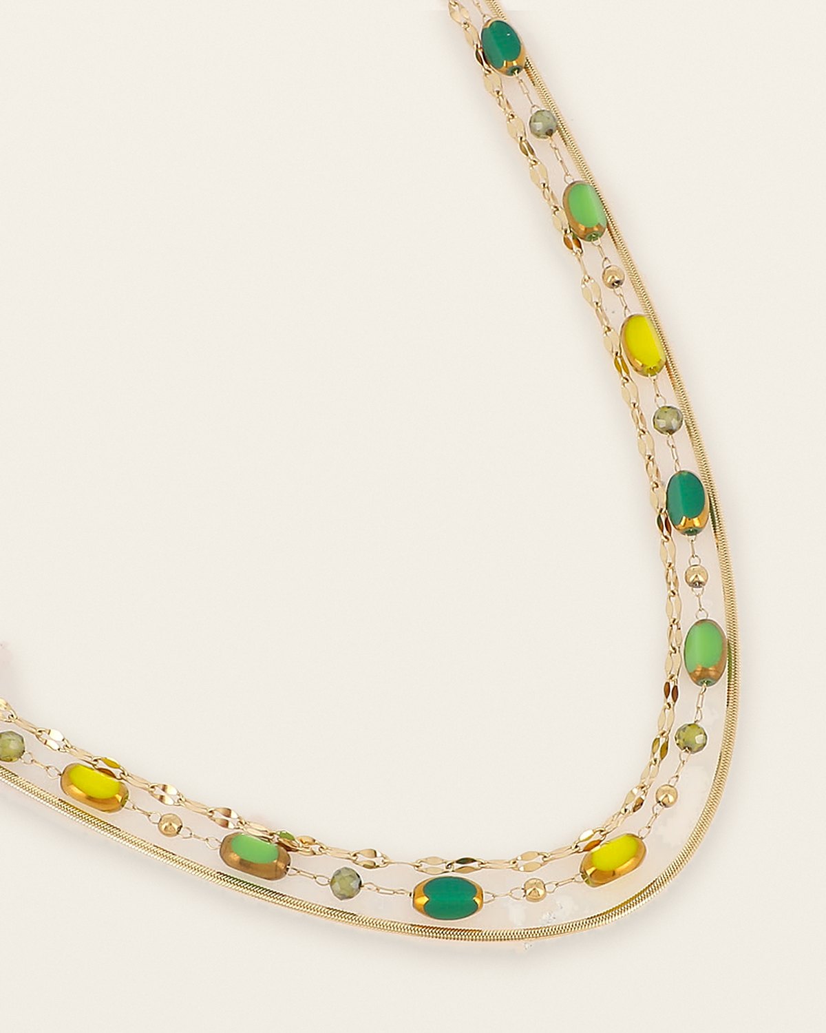 Maëlle Necklace – Green
