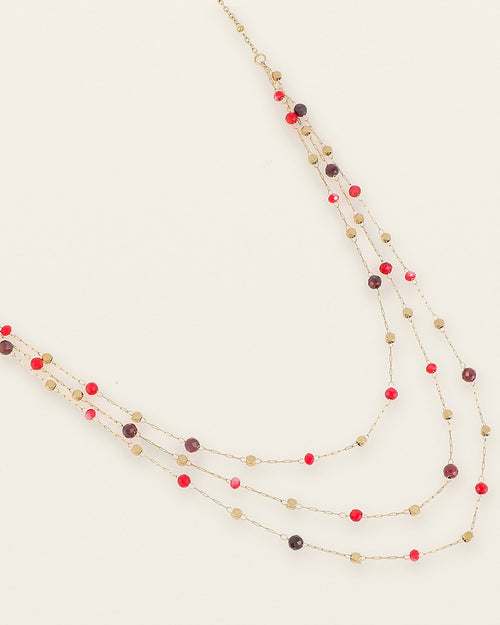 Anaïs Necklace – Red