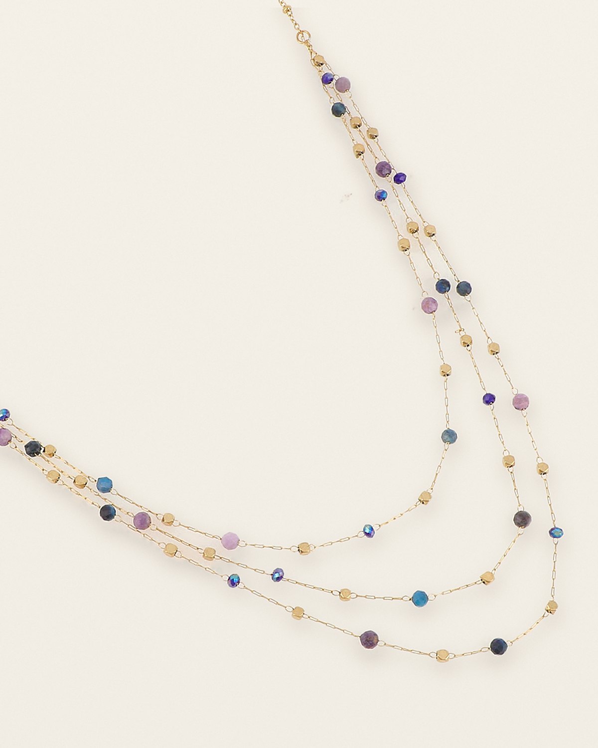 Anaïs Necklace – Blue & violet