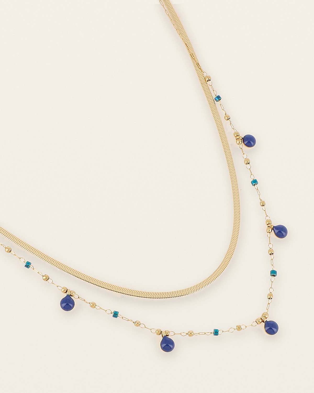 Émilie Necklace – Blue