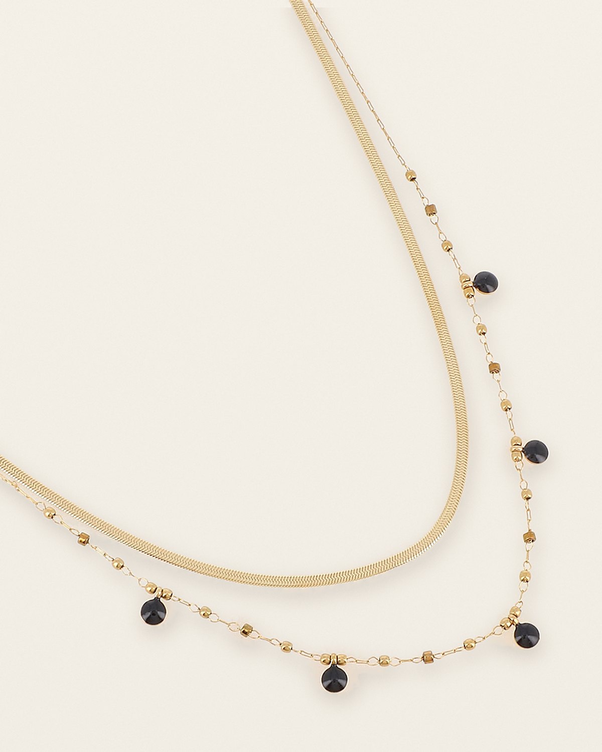 Émilie Necklace – Black
