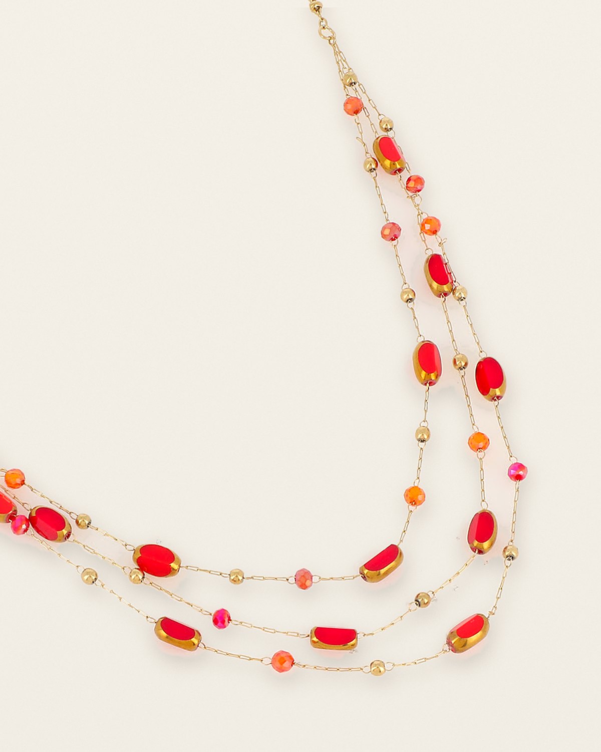 Gabrielle Necklace – Red