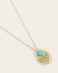 Coralie Necklace – Turquoise