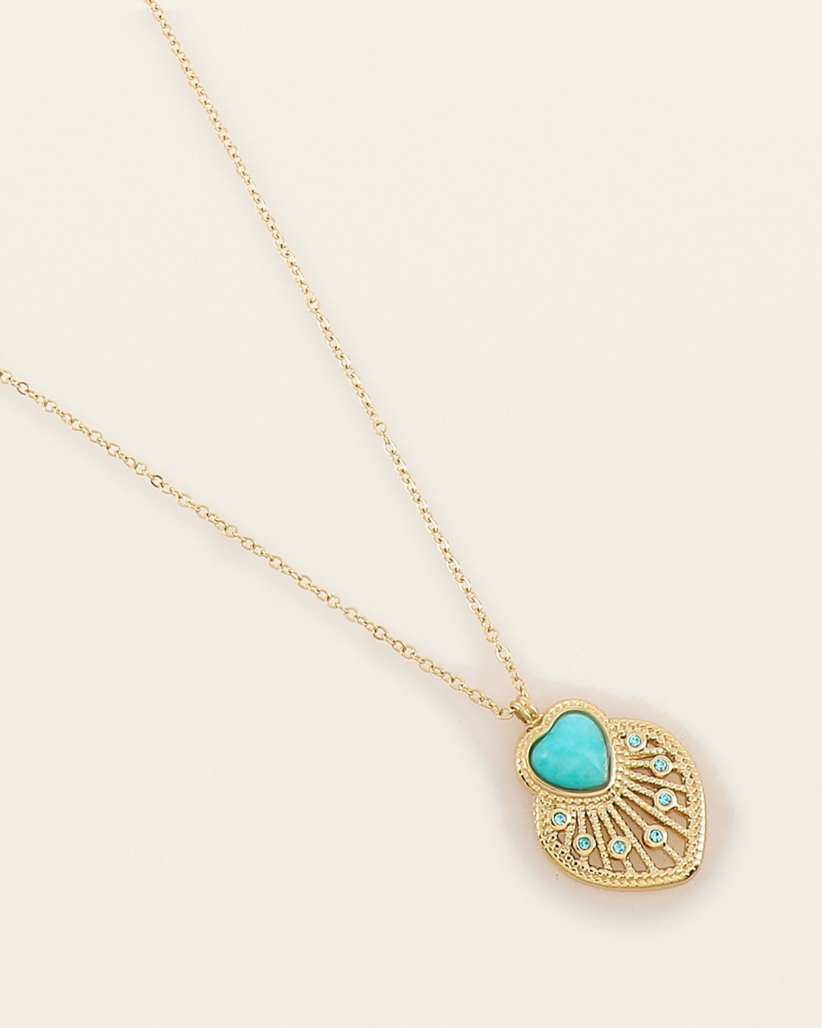 Coralie Necklace – Turquoise
