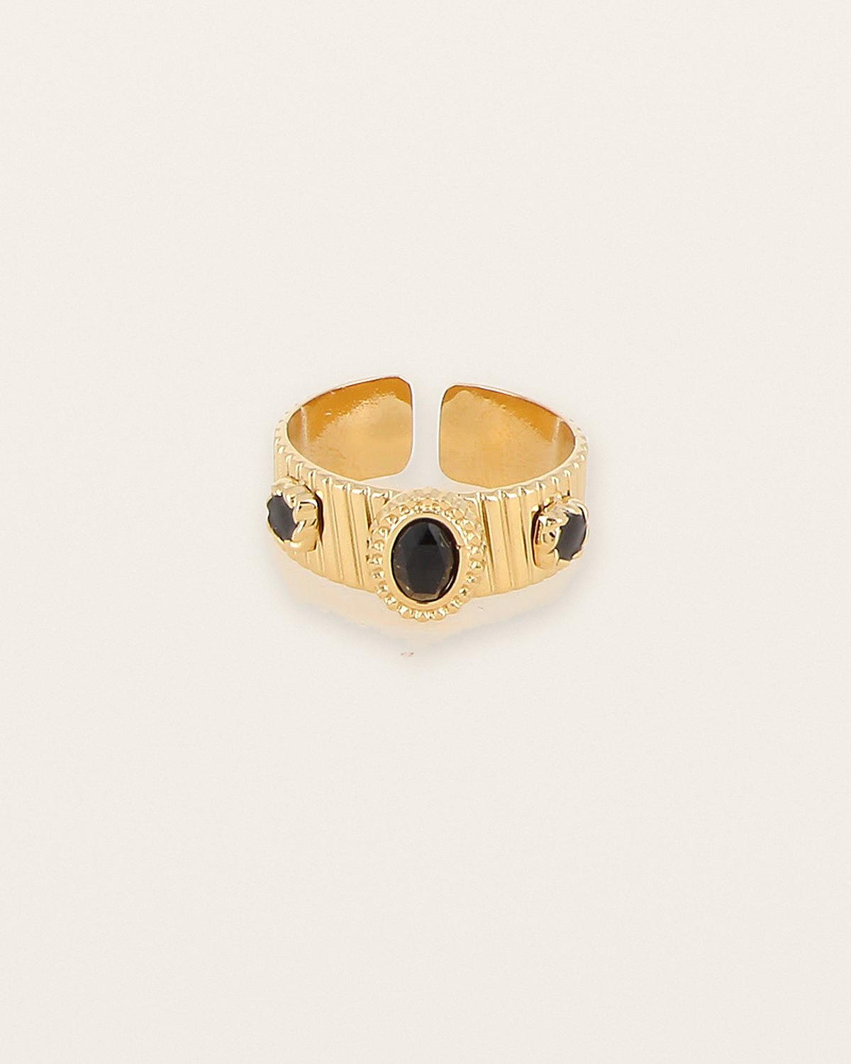 Faustine Ring – Black