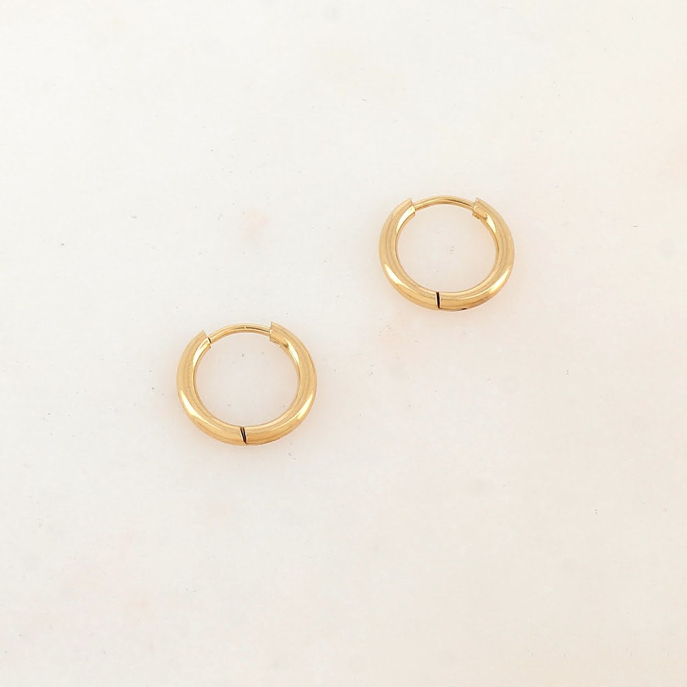 Inès Hoops – Gold, 14 mm