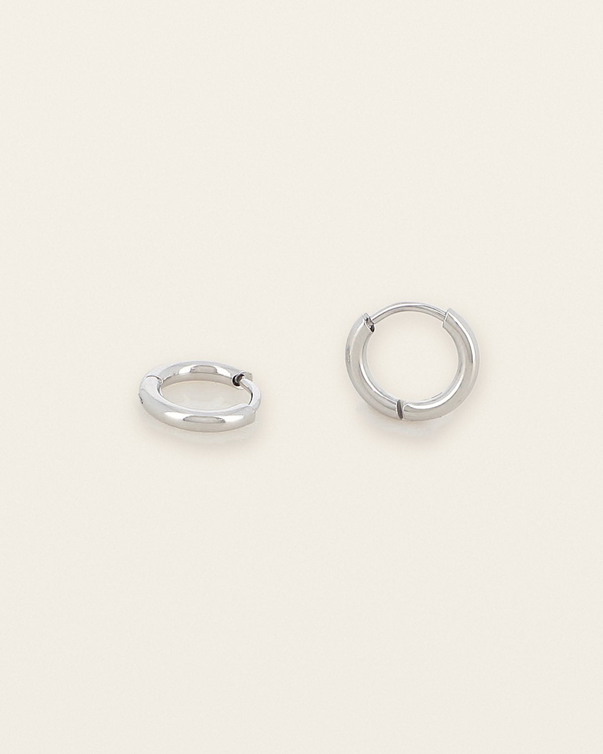 Inès Hoops – Silver, 12 mm