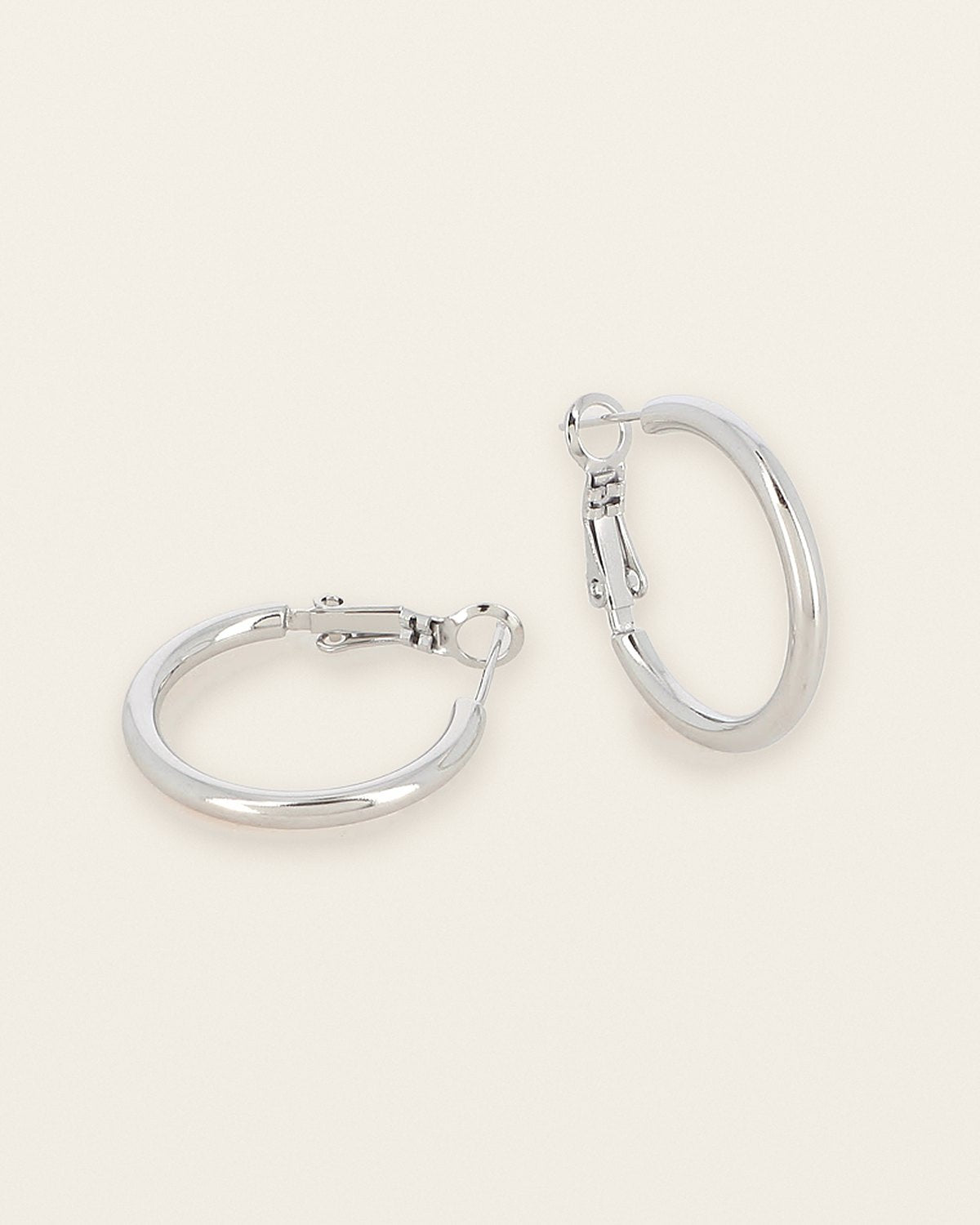 Manon Hoops – Silver, 25 mm