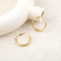 Diane Hoops – Gold, S (35 mm)