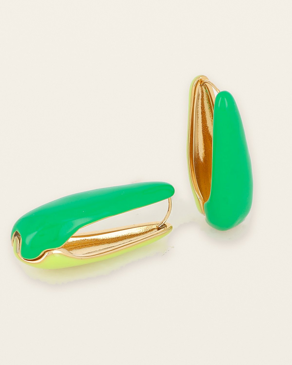 Océane Hoops – Bright green