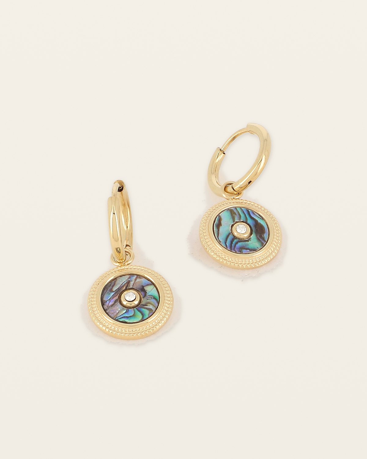 Isaure Earrings – Abalone