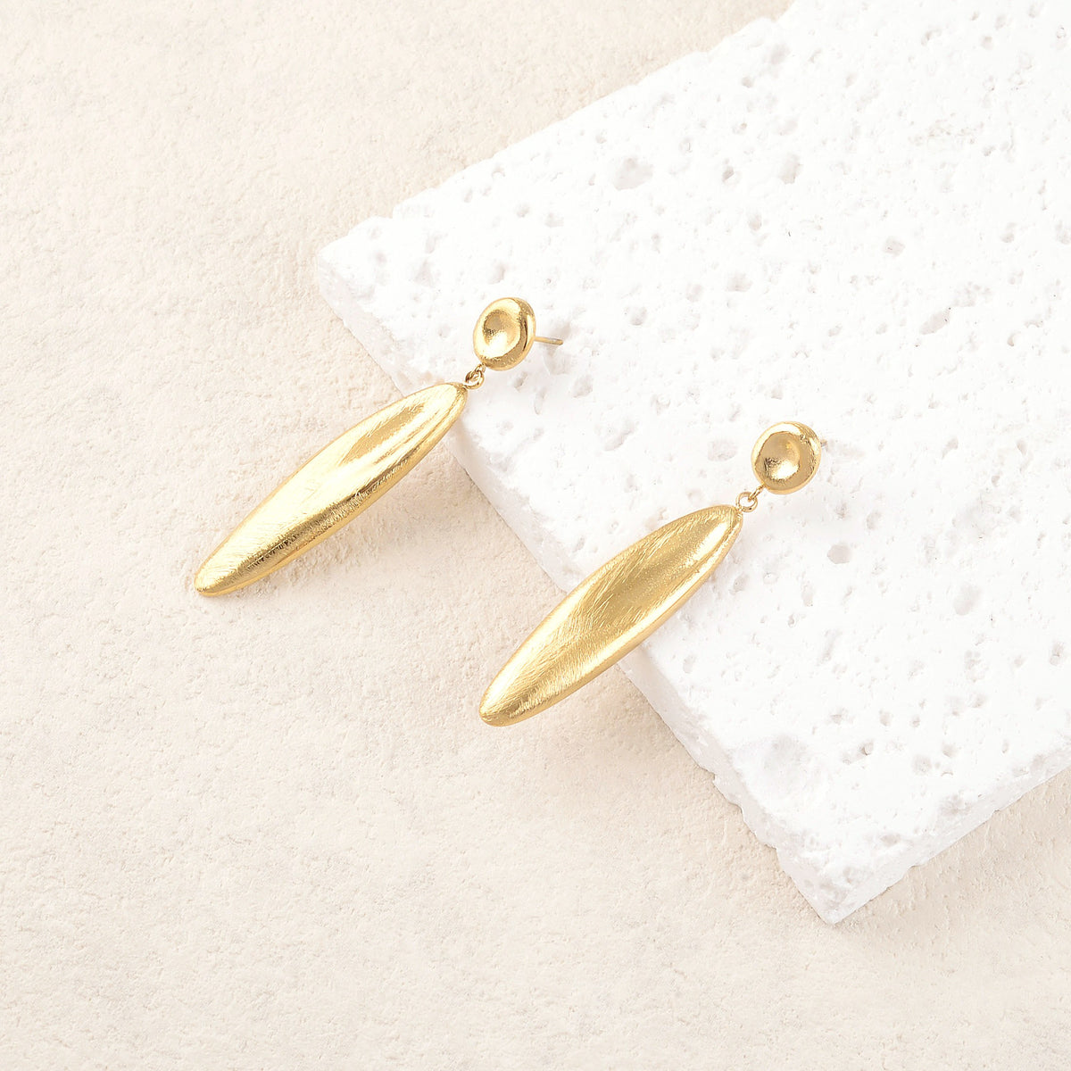 Albane Earrings – Gold