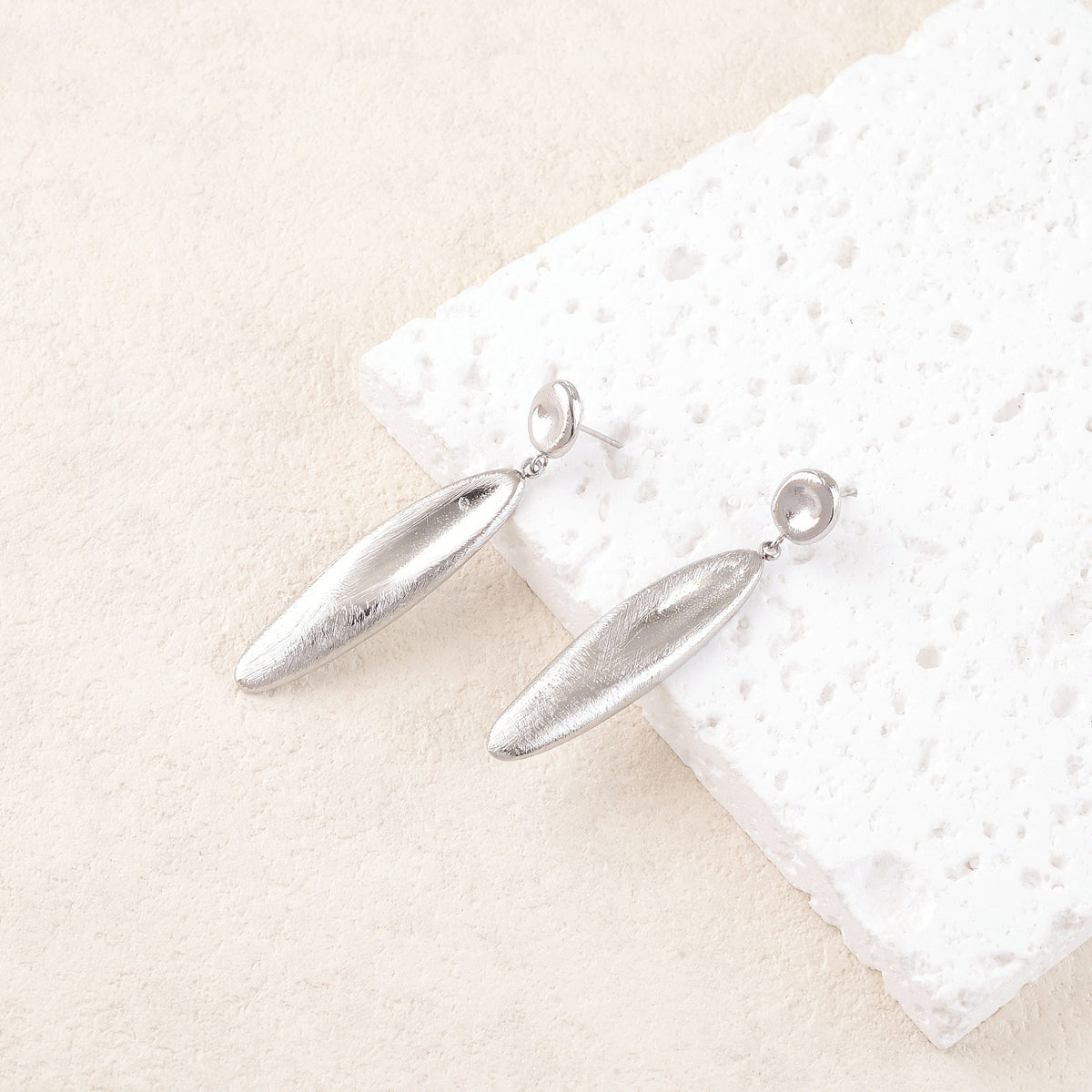 Albane Earrings – Silver
